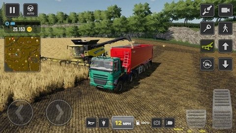 农场拖拉机模拟器截图1